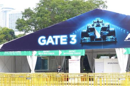 Impressionen - Formel 1 - GP Singapur - 18. September 2014