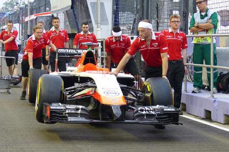Marussia - Formel 1 - GP Singapur - 18. September 2014
