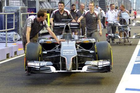 Sauber - Formel 1 - GP Singapur - 18. September 2014
