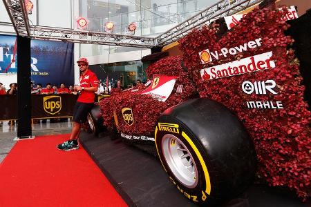Fernando Alonso - Ferrari - Formel 1 - GP Singapur - 18. September 2014