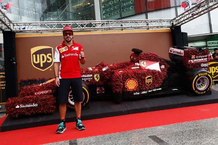 Fernando Alonso - Ferrari - Formel 1 - GP Singapur - 18. September 2014