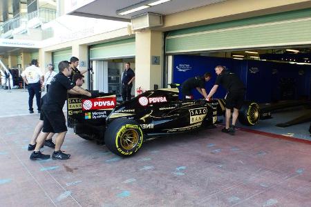 Lotus - Formel 1 - GP Abu Dhabi - 27. November 2015
