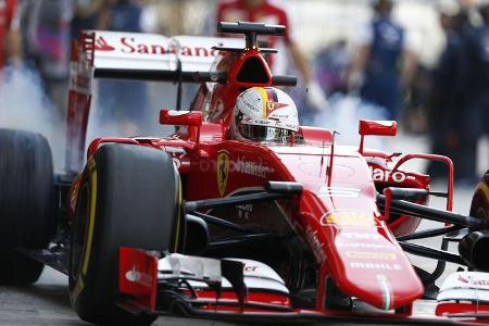 Sebastian Vettel - Ferrari - Formel 1 - GP Abu Dhabi - 27. November 2015