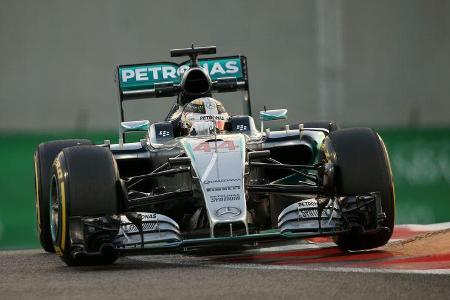 Lewis Hamilton - Mercedes - Formel 1 - GP Abu Dhabi - 27. November 2015