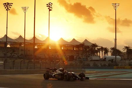 Pastor Maldonado - Lotus - Formel 1 - GP Abu Dhabi - 27. November 2015