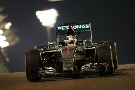 Lewis Hamilton - Mercedes - Formel 1 - GP Abu Dhabi - 27. November 2015