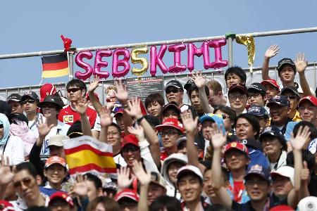 Vettel-Fans - GP Japan 2015