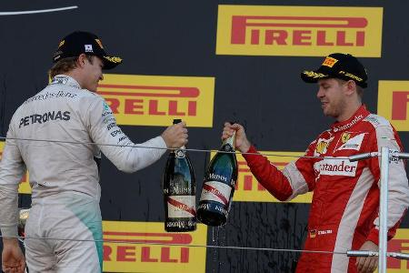 Rosberg & Vettel - GP Japan 2015