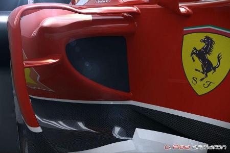Formel 1 - F1 - Ferrari - Ferrari F14-T - Vergleich - SF15-T - Piola Animation