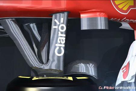 Formel 1 - F1 - Ferrari - Ferrari F14-T - Vergleich - SF15-T - Piola Animation