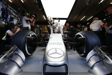 Lewis Hamilton - Mercedes - Formel 1 - GP Belgien - Spa-Francorchamps - 22. August 2015