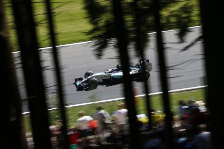 Nico Rosberg - Mercedes - Formel 1 - GP Belgien - Spa-Francorchamps - 22. August 2015