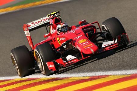Kimi Räikkönen - Ferrari - Formel 1 - GP Belgien - Spa-Francorchamps - 22. August 2015