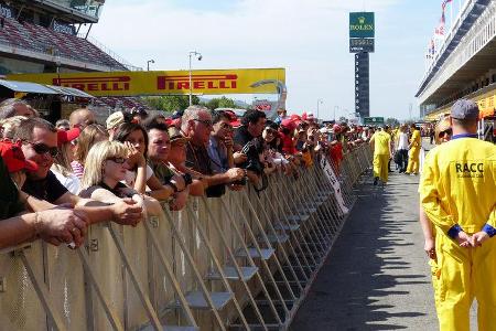 Boxengasse - Formel 1 - GP Spanien - Barcelona - 8. Mai 2014
