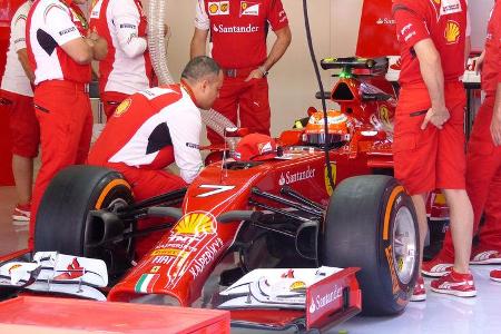 Ferrari - Formel 1 - GP Spanien - Barcelona - 8. Mai 2014