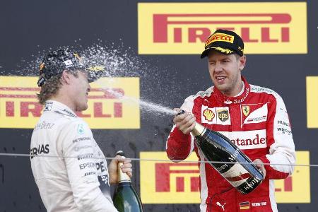 Rosberg & Vettel - GP Japan 2015