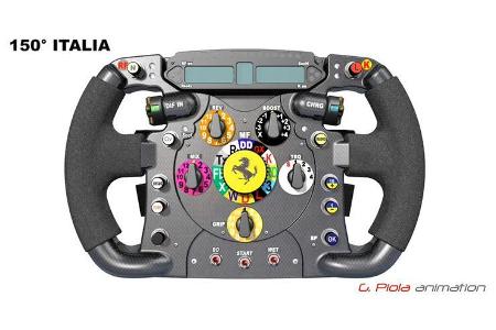 Ferrari Formel 1-Lenkrad