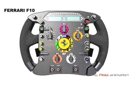 Ferrari Formel 1-Lenkrad