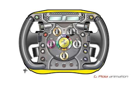 Ferrari Formel 1-Lenkrad