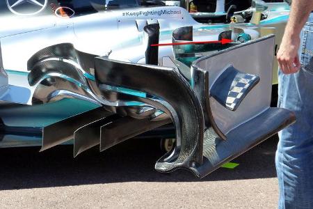 Mercedes - Technik - GP Monaco 2014