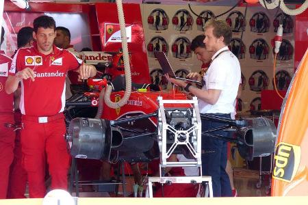 Ferrari - GP Ungarn - Budapest - Donnerstag - 23.7.2015