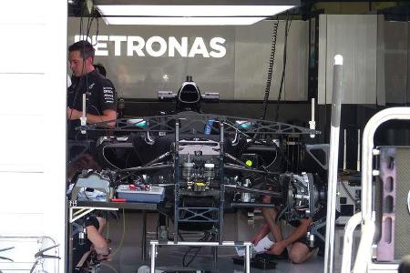 Mercedes - GP Ungarn - Budapest - Donnerstag - 23.7.2015