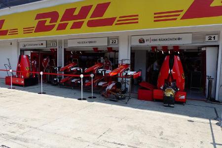Ferrari - GP Ungarn - Budapest - Donnerstag - 23.7.2015
