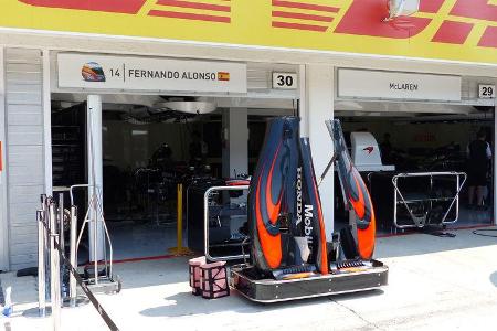 McLaren-Honda - GP Ungarn - Budapest - Donnerstag - 23.7.2015