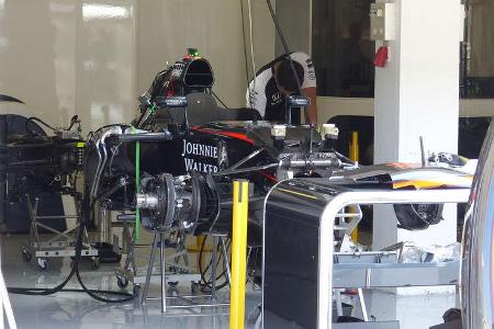 McLaren-Honda - GP Ungarn - Budapest - Donnerstag - 23.7.2015