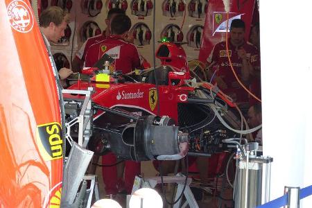 Ferrari - GP Ungarn - Budapest - Donnerstag - 23.7.2015