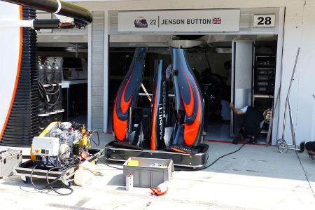 McLaren-Honda - GP Ungarn - Budapest - Donnerstag - 23.7.2015