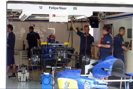 Sauber - GP Ungarn - Budapest - Donnerstag - 23.7.2015