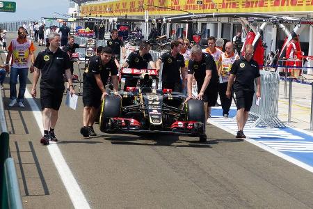 Lotus - GP Ungarn - Budapest - Donnerstag - 23.7.2015
