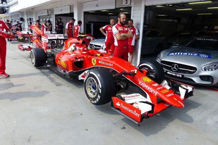 Ferrari - GP Ungarn - Budapest - Donnerstag - 23.7.2015