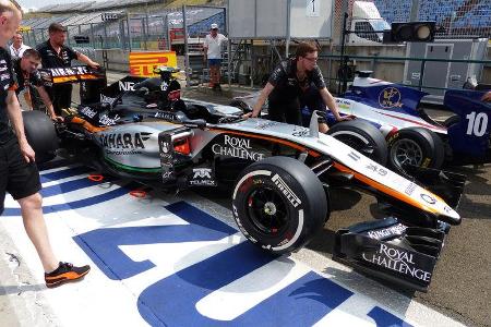Force India - GP Ungarn - Budapest - Donnerstag - 23.7.2015