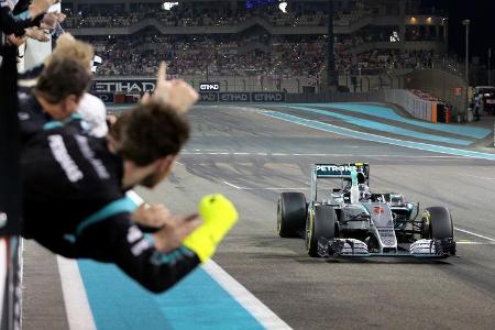 Nico Rosberg - GP Abu Dhabi 2015