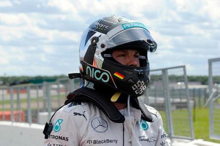 Nico Rosberg - GP England 2014