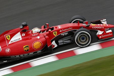 Sebastian Vettel - Ferrari - Formel 1 - GP Japan - Suzuka - 26. September 2015