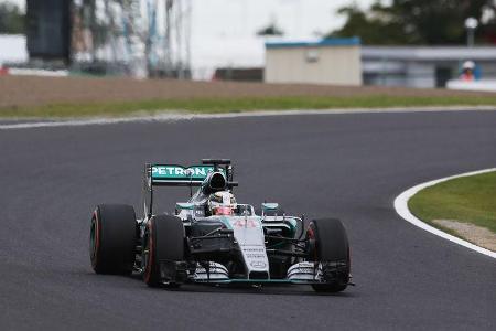 Lewis Hamilton & Nico Rosberg - Formel 1 - GP Japan - Suzuka - 26. September 2015