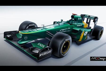 Formel 1 - Studie - Caterham 2014