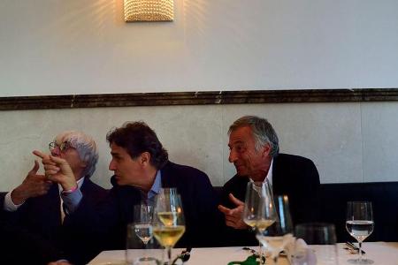 Ecclestone - Piquet - Patrese - Champions Dinner - GP Österreich 2015