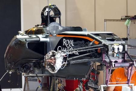 Force India - Formel 1 - GP USA - Austin - 21. Oktober 2015
