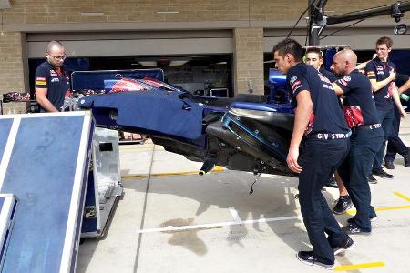 Toro Rosso - Formel 1 - GP USA - Austin - 21. Oktober 2015