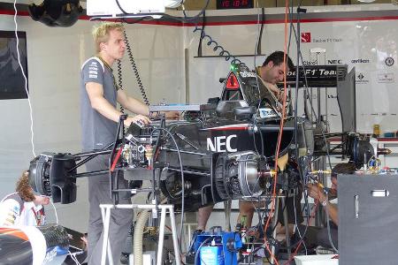 Sauber - Formel 1 - GP England - Silverstone - 3. Juli 2014