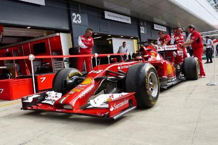 Ferrari - Formel 1 - GP England - Silverstone - 3. Juli 2014