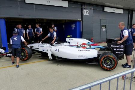 Williams - Formel 1 - GP England - Silverstone - 3. Juli 2014