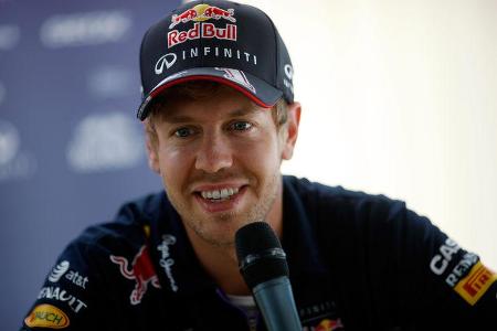 Sebastian Vettel - Red Bull - Formel 1 - GP England - Silverstone - 3. Juli 2014