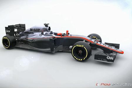 McLaren MP4-30 - Piola Technik Animation - F1 2015