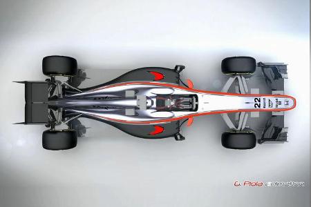 McLaren MP4-30 - Piola Technik Animation - F1 2015