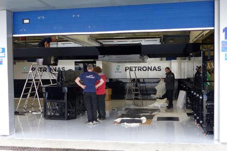 Mercedes - Impressionen - Jerez - Formel 1-Test - 30. Januar 2015